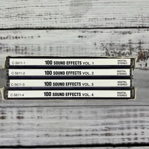 400 SOUND EFFECTS THE ULTIMATE COLLECTION 1994 Halloween 4CD SET - Picture 2 of 4